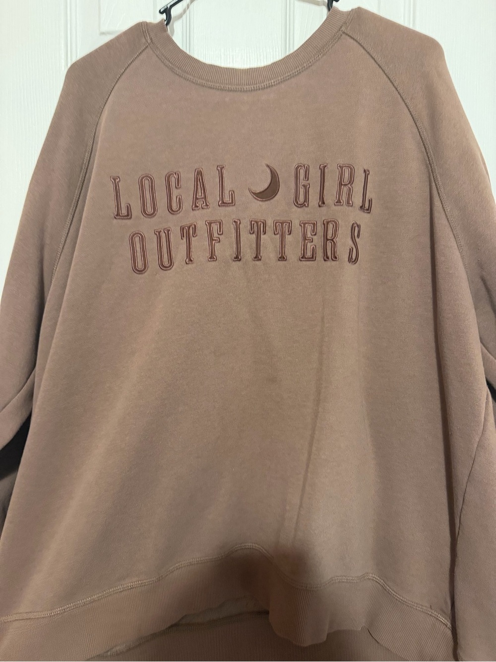 Local Girl Outfitters Women's Crewneck Sweatshirt - Brown